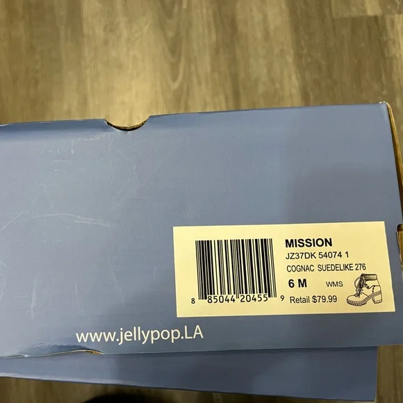 Brown and white Jellypop boots - Picture 7 of 7